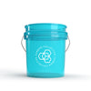 Carbon Collective 13L Detailing Wheel Bucket (Clear Teal)