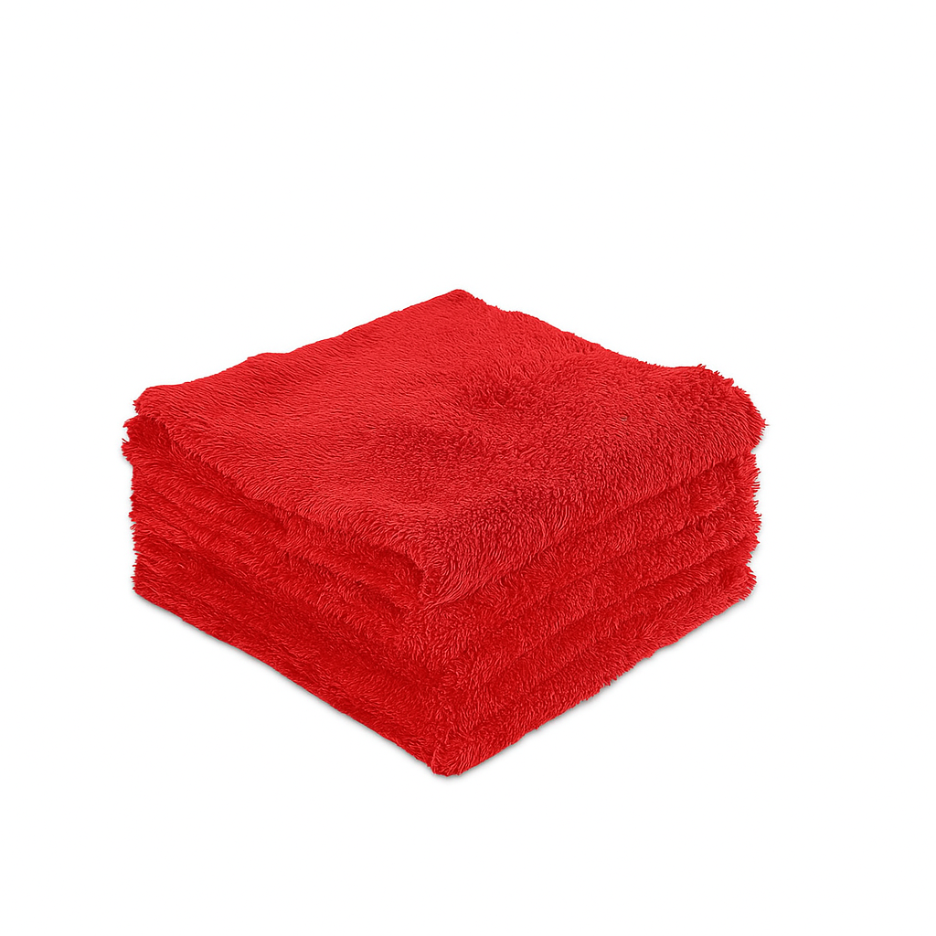16'' x 16'' Plush 350gsm Korean Microfibre Edgeless Car Detailing Cloth