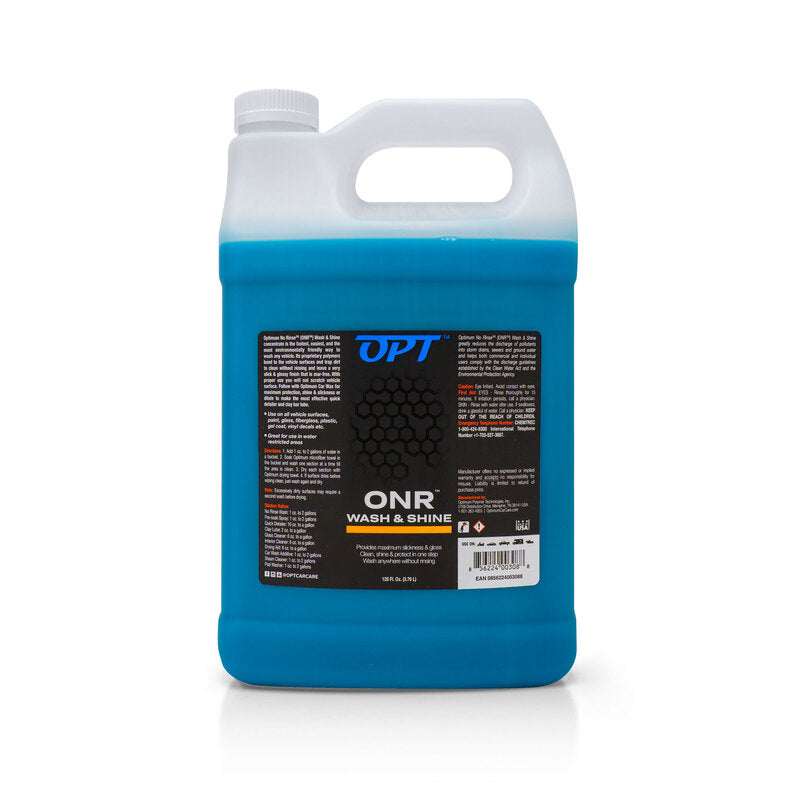 Optimum No Rinse Wash and Shine - New Formula (Revision 5)