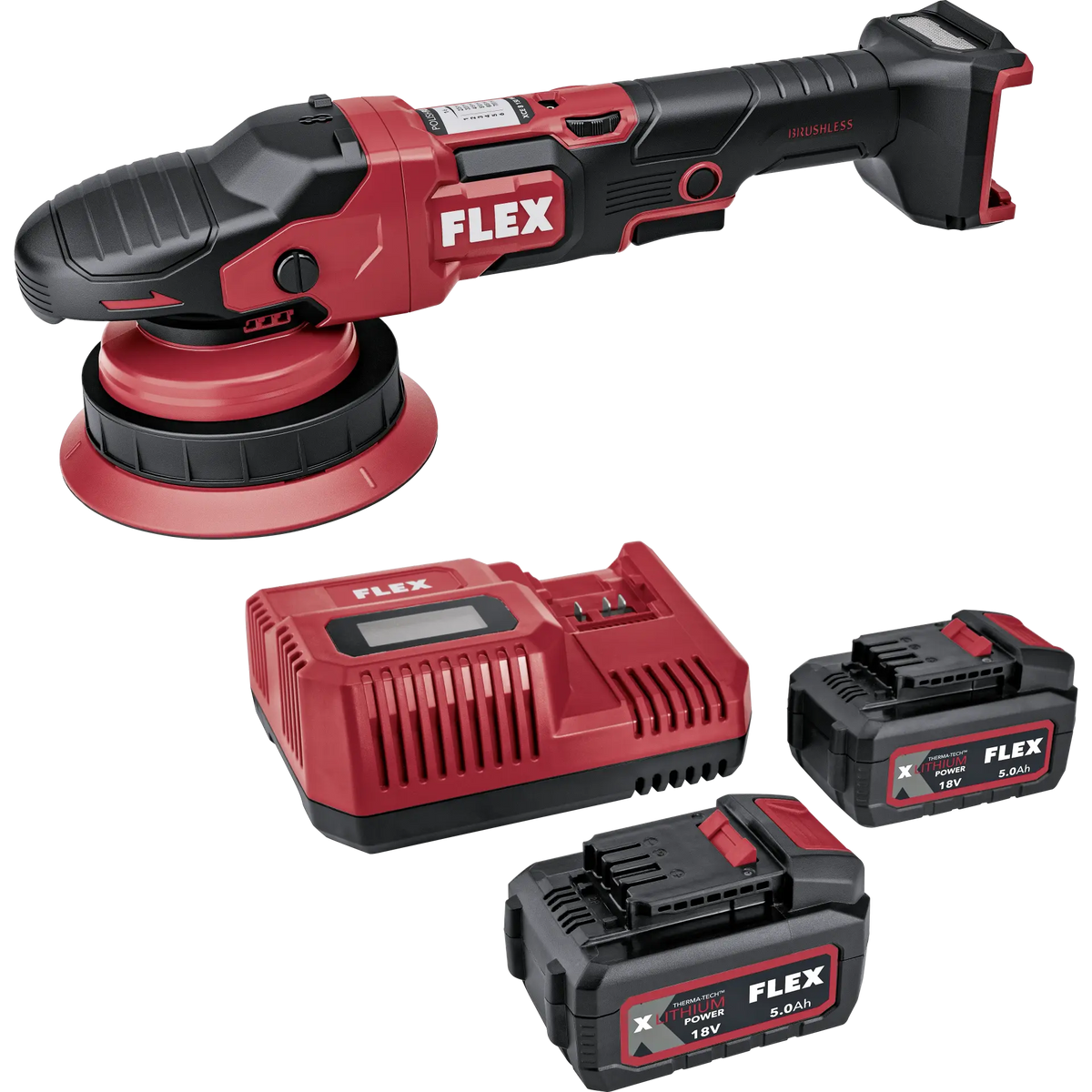 Flex Cordless Forced Rotation Polisher XCE 8 150 18-EC C