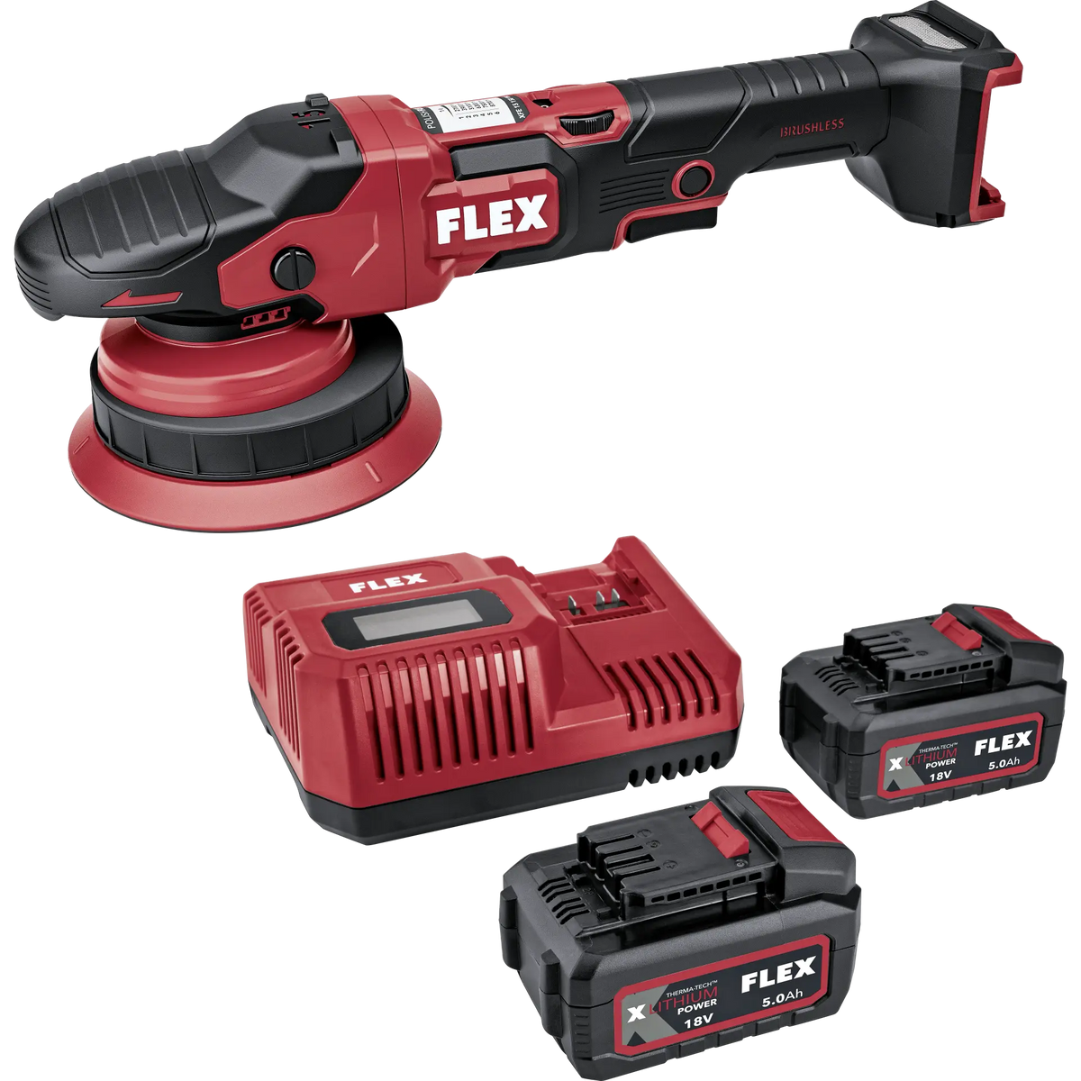 Flex Cordless Eccentric Polisher XFE 15 150 18-EC C