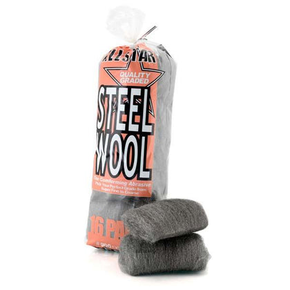 Allstar Steel Wool - 16 Pads (000 Grade)