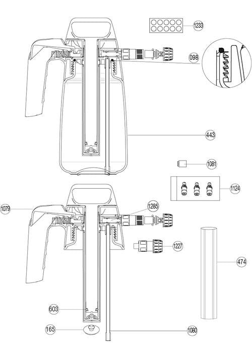 IK Multi 1.5 Replacement Seal Kit