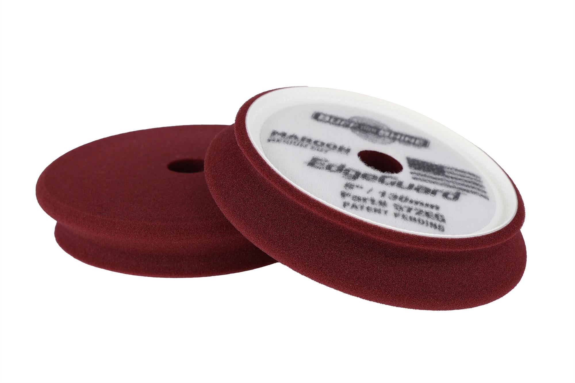 Buff and Shine | EDGEGUARD Foam Pad, Maroon, Medium Cut, 5