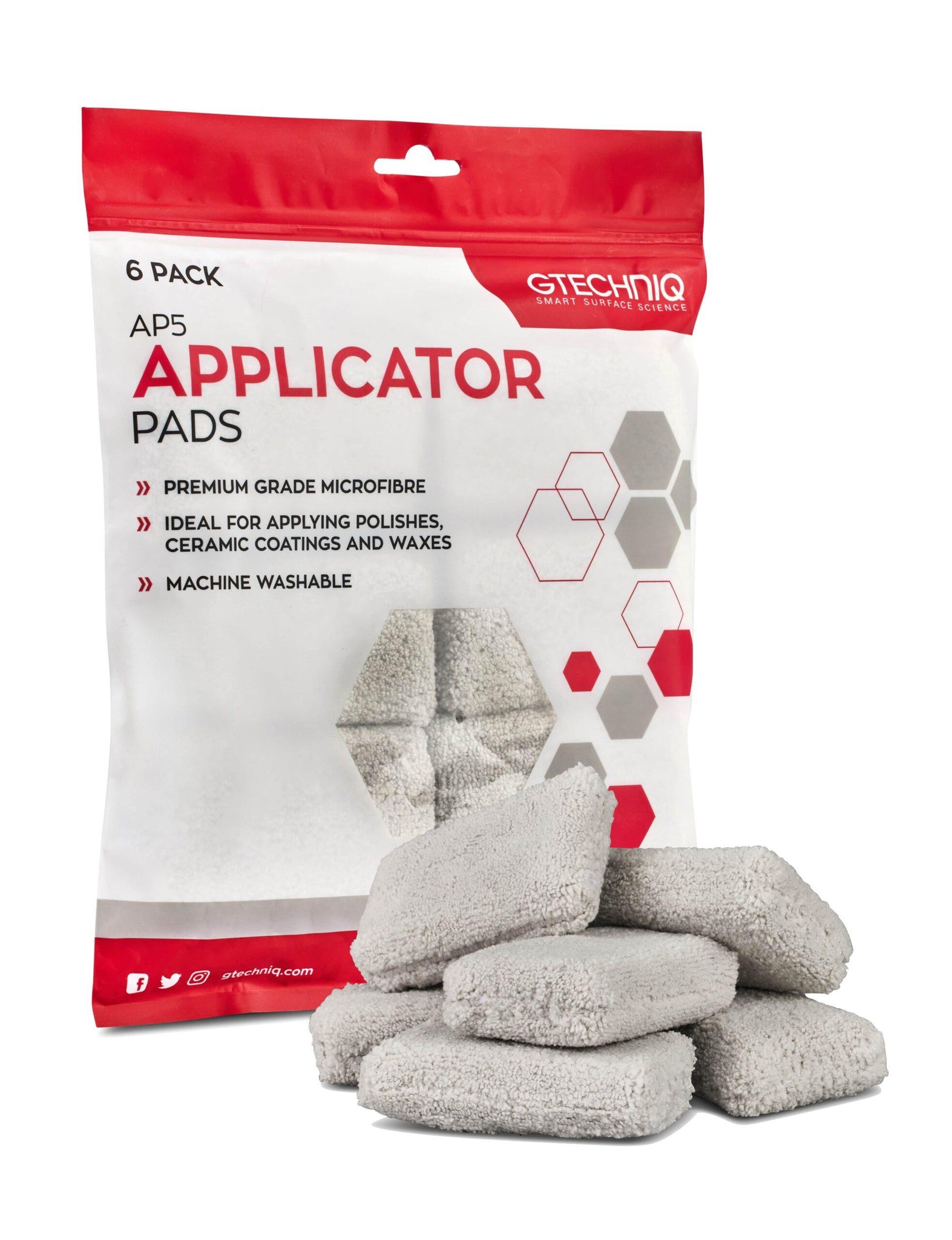 Gtechniq AP5 Microfibre Applicator Pad (Choice of Pack Size)