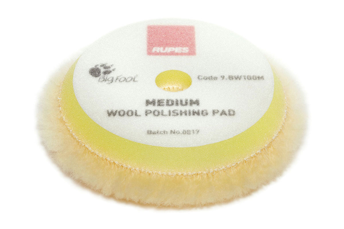 Rupes Yellow Medium Wool Polishing Pad