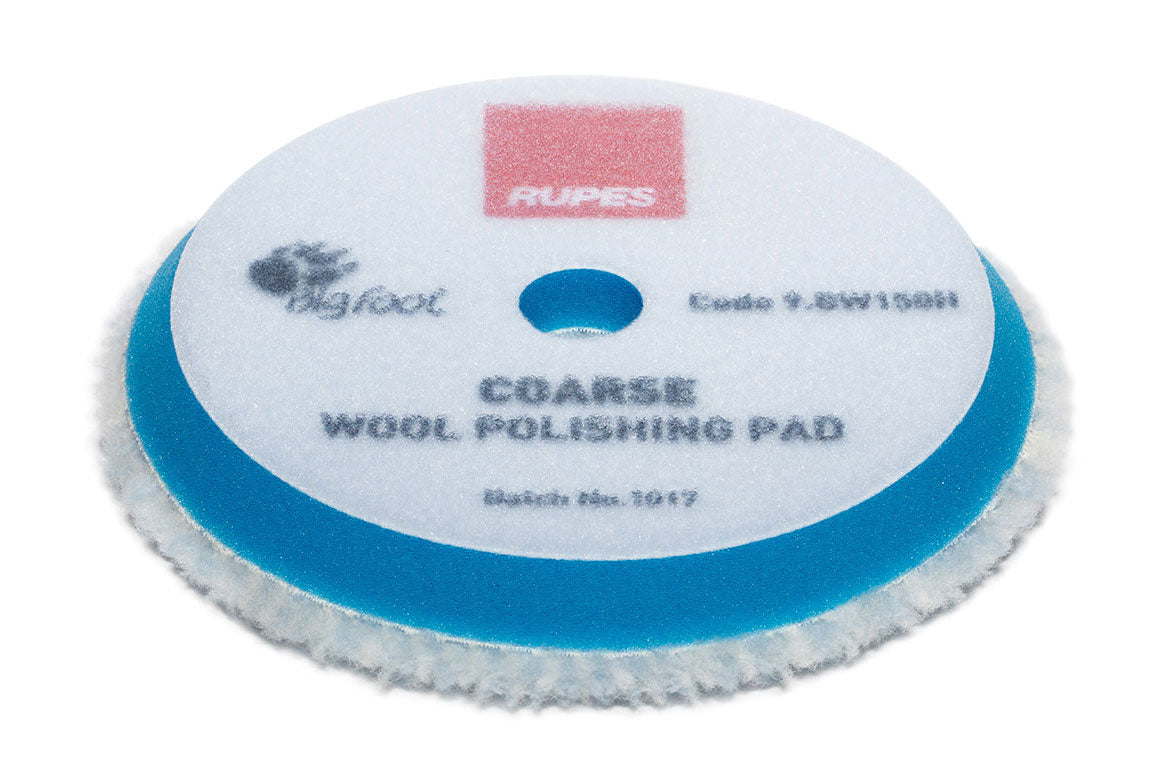 Rupes Blue Coarse Wool Polishing Pad