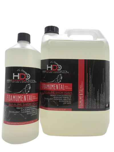 High Definition Detail FOAMumental NEW FORMULA (Highly Concentrated Snow Foam)