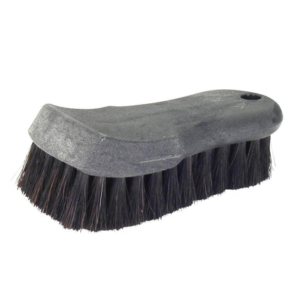 Wheel Woolies Leather Upholstery Natural Horse Hair Brush