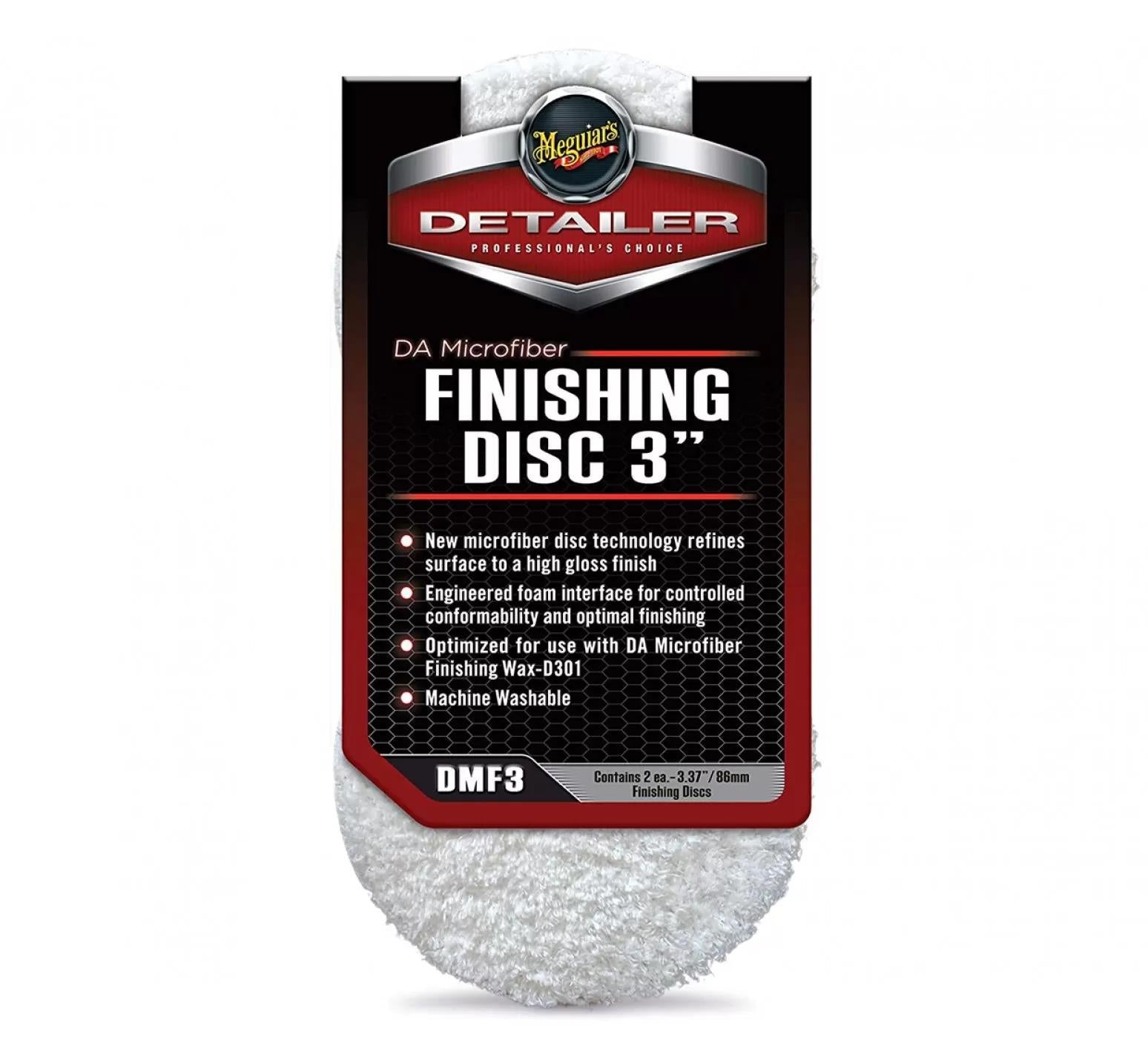 Meguiars DA Microfiber Finishing Pads (2 Pack)