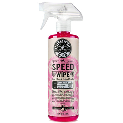 Chemical Guys Speed Wipe Spray & Streak Free Quick Shine 16oz