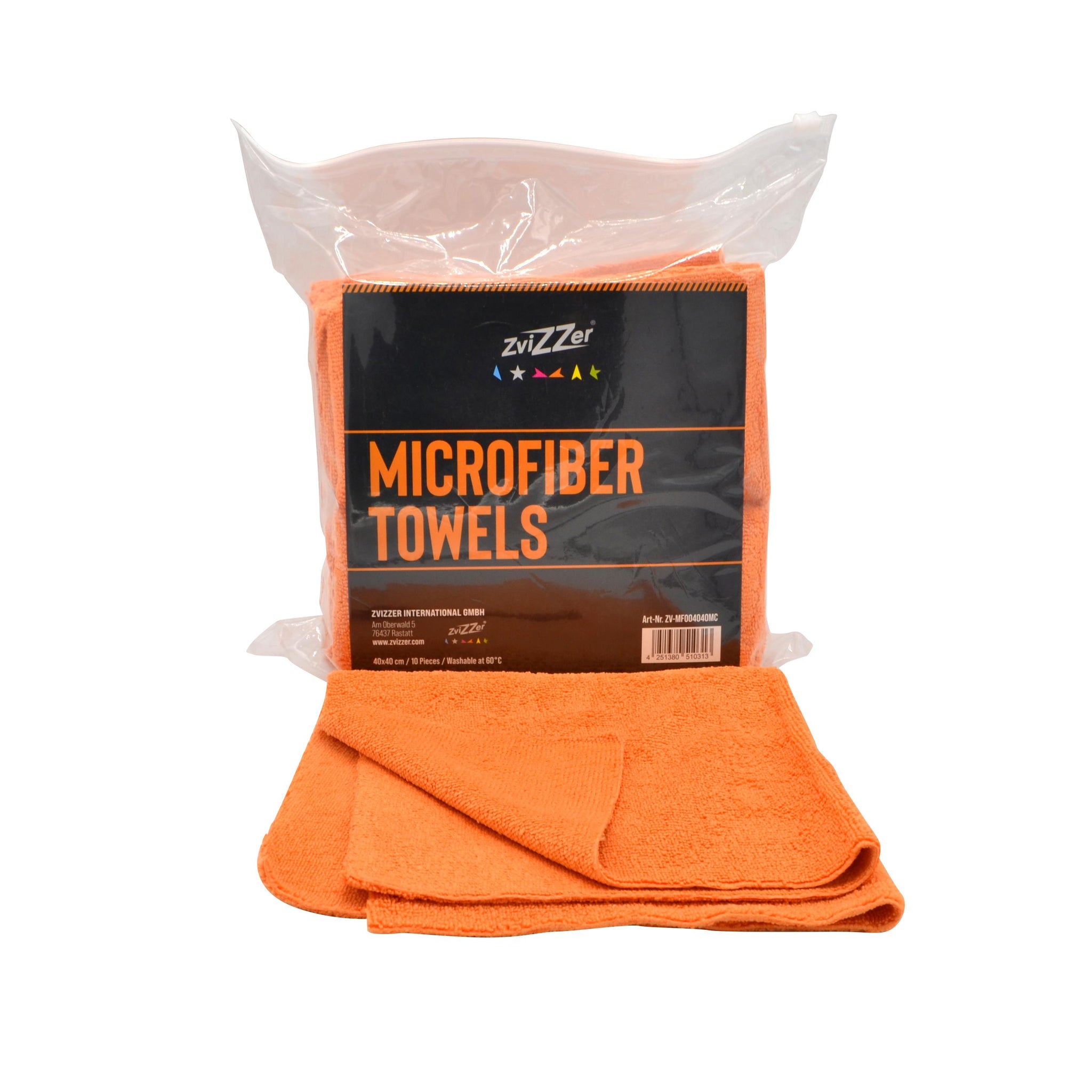 Zvizzer Microfibre Cloths (Choice of Colours - 10pk)