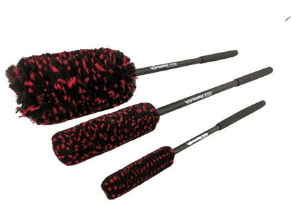 Genuine Wheel Woolies Wheel Brush Kit (3-Pack - E Kit - Angelwax Branded)