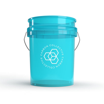 Carbon Collective Detailing Bucket 20L (Clear Teal)