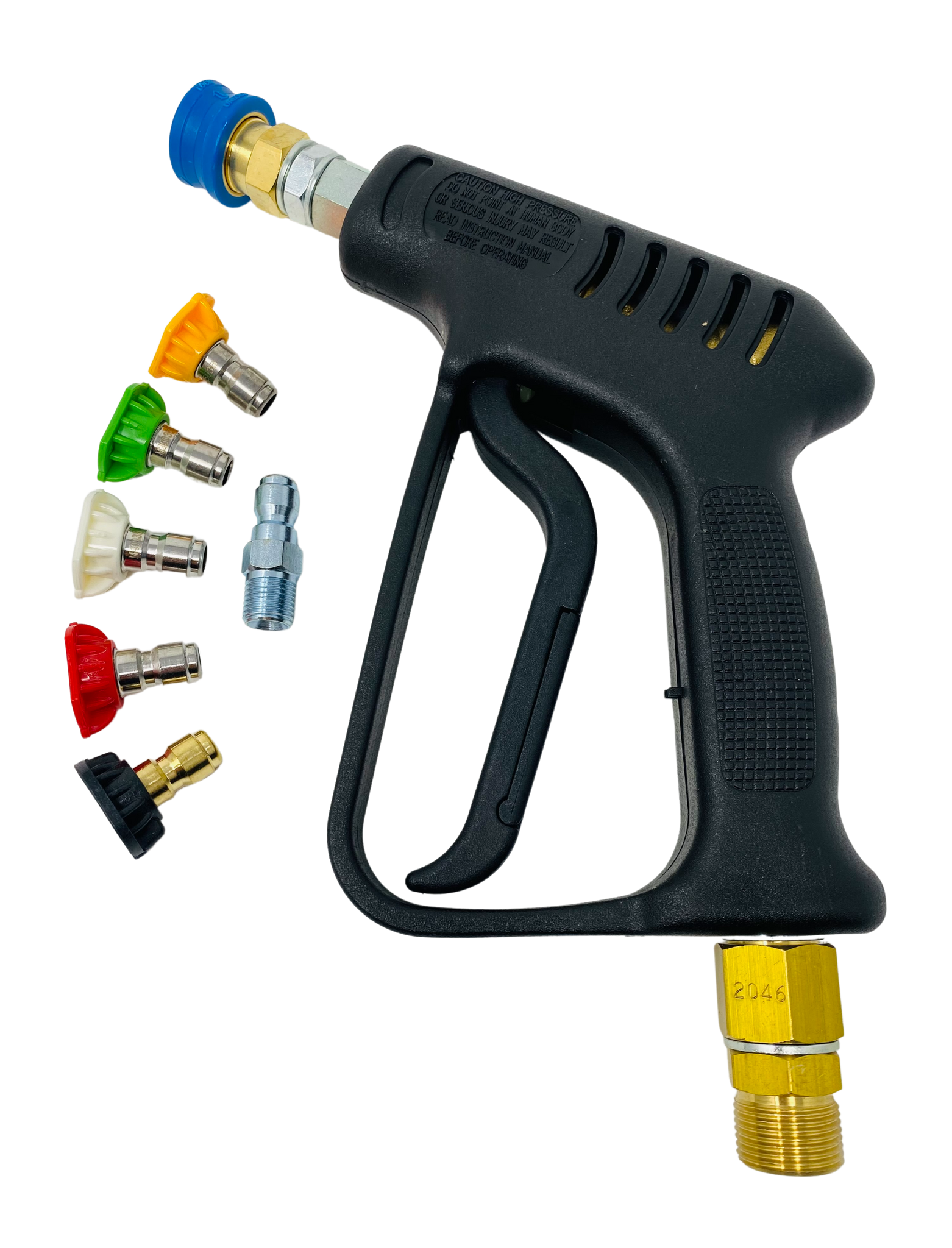 MTM Hydro Astra HP Swivel Short Trigger Gun with Quick Release Nozzle Kit