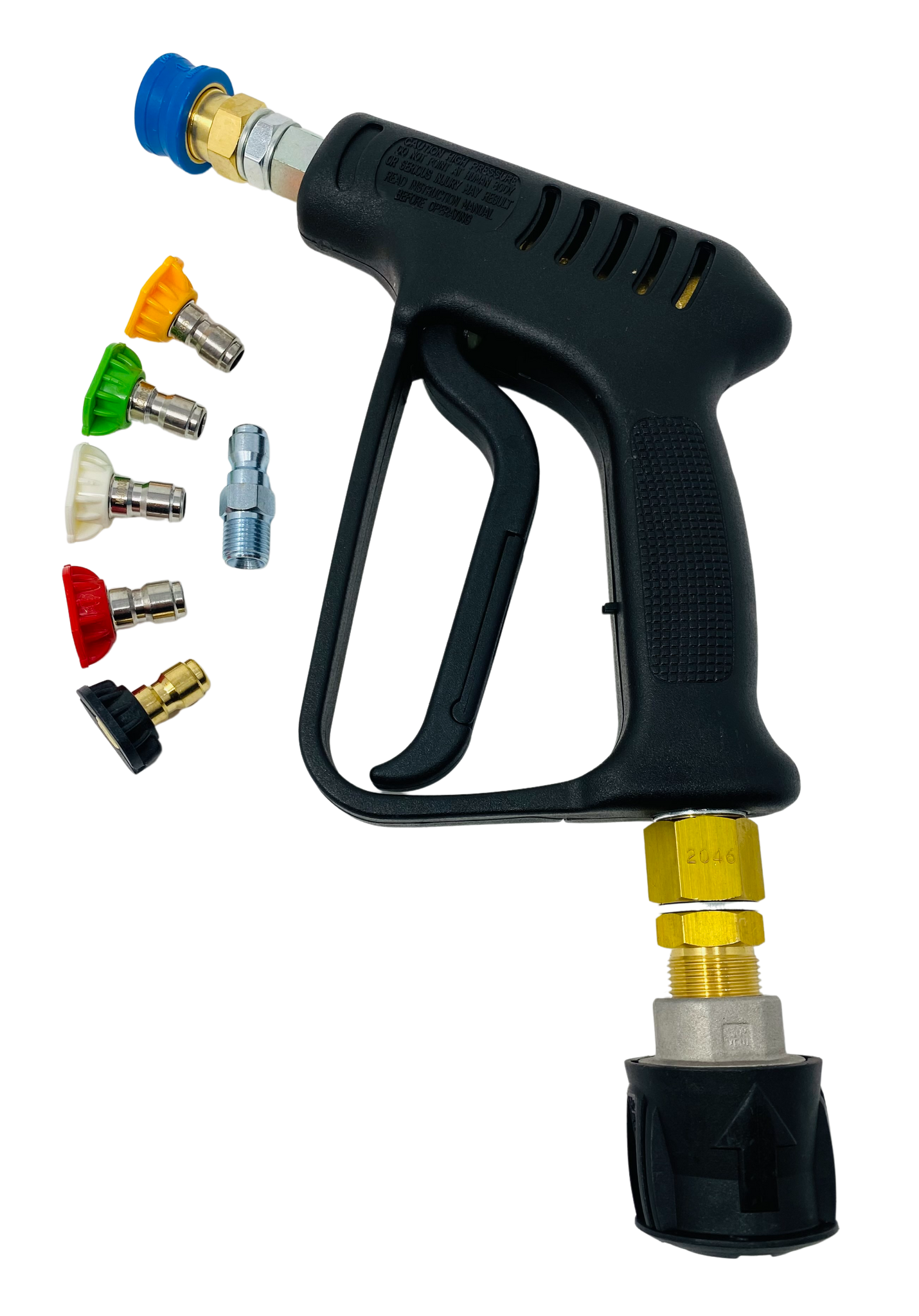 MTM Hydro Astra HP Swivel Short Trigger Gun with Quick Release Nozzle Kit