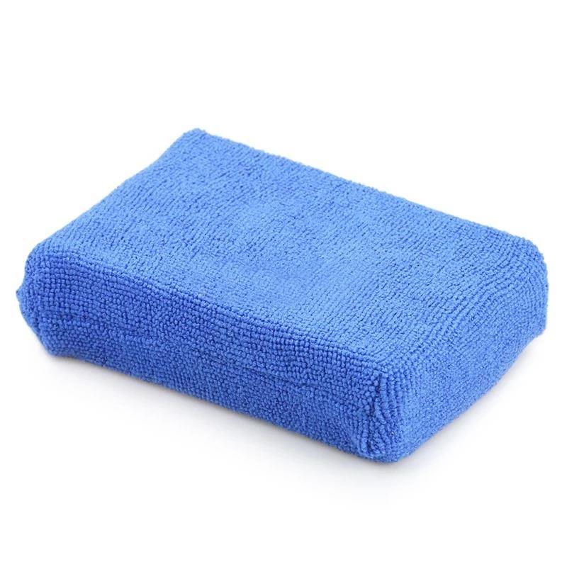 Auto Drive Microfiber Applicator Pads 2 Pack, Blue