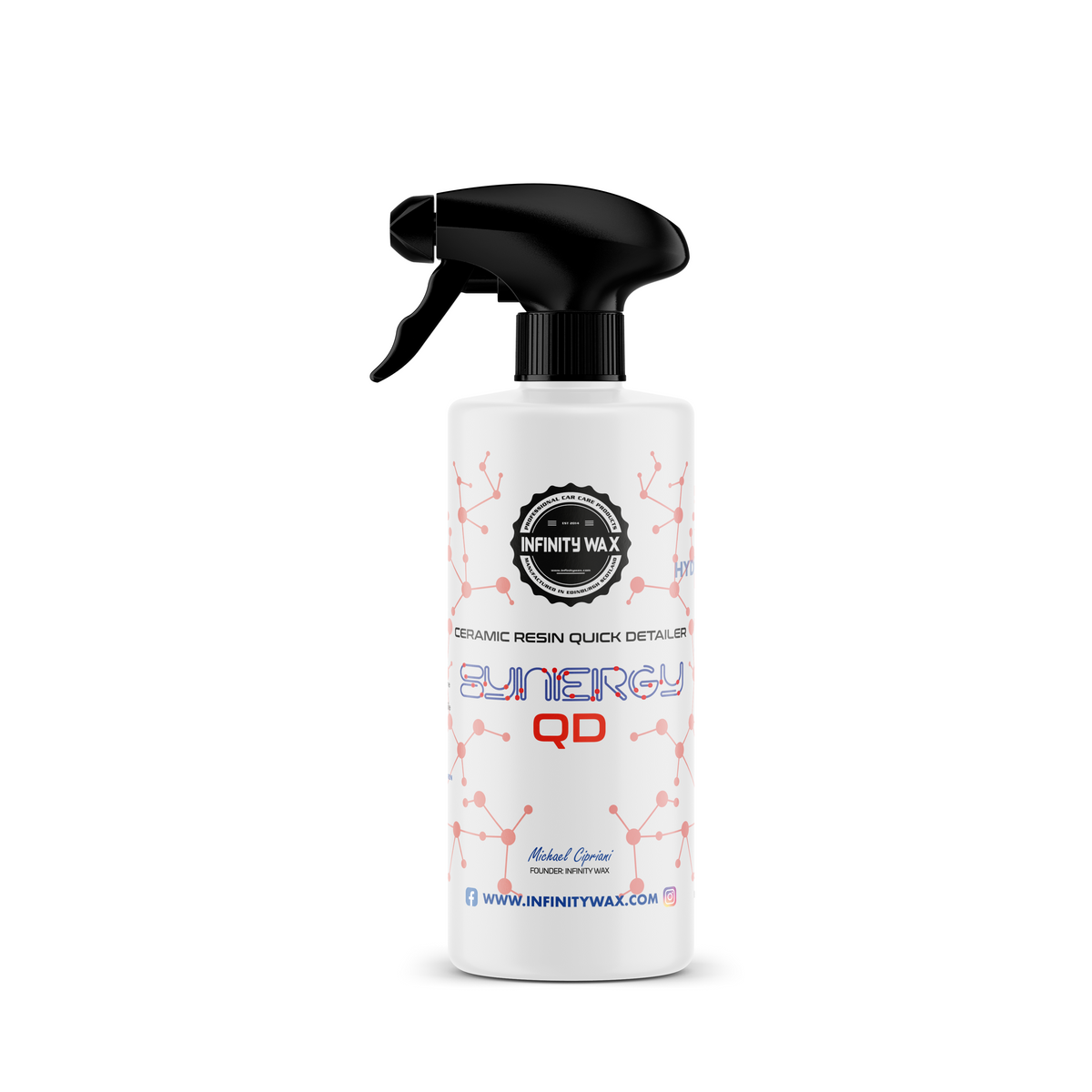 INFINITY WAX - SYNERGY QD 500ml NEW‼️ Infinity Wax Synergy QD Quick Detailer 500ml – in2Detailing