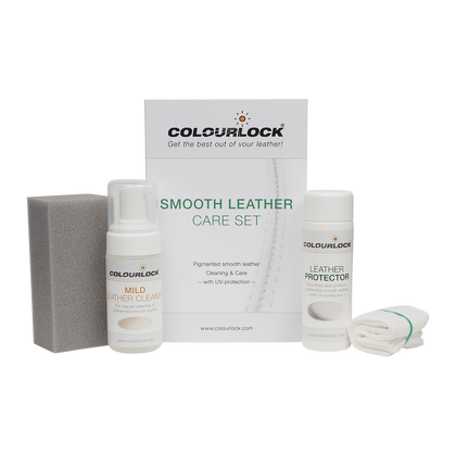 Colourlock Smooth Leather Care Kit - Mild Leather Cleaner & Protector