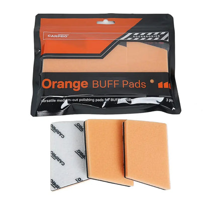 CarPro Buff 3 Orange Foam  Polishing Pads