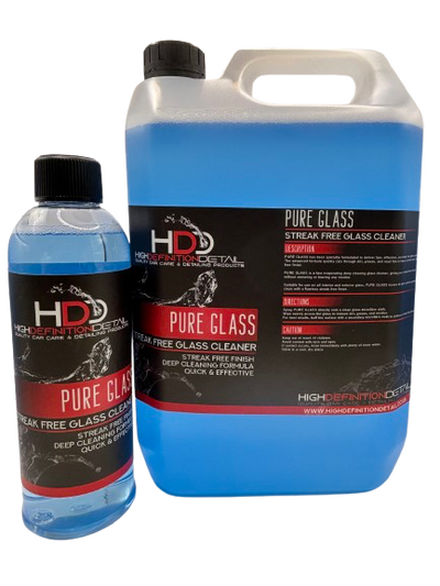 High Definition Detail PURE GLASS Cleaner