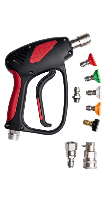 in2Detailing DELUXE v2 Swivel Short Trigger Gun with Quick Release Nozzles