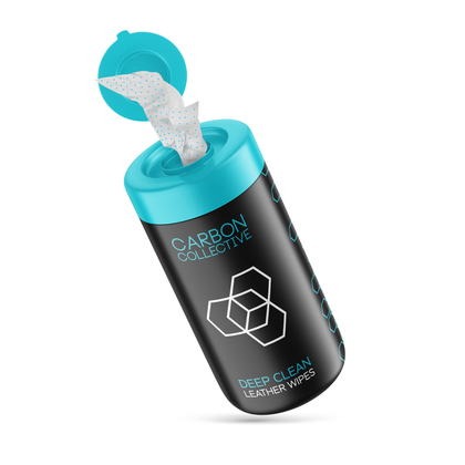 Carbon Collective Deep Clean Leather Wipes Tub