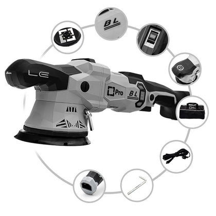 Liquid Elements T4500 PRO - 15mm Brushless DA Polishing Machine