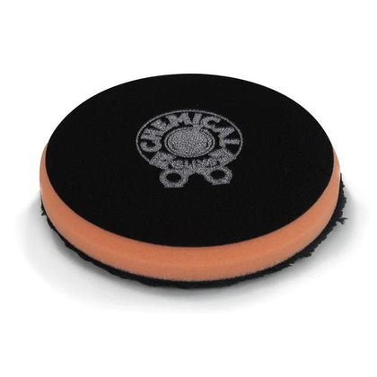 Chemical Guys Black Optics Microfiber Orange Cutting Pad (5.5 Inch)