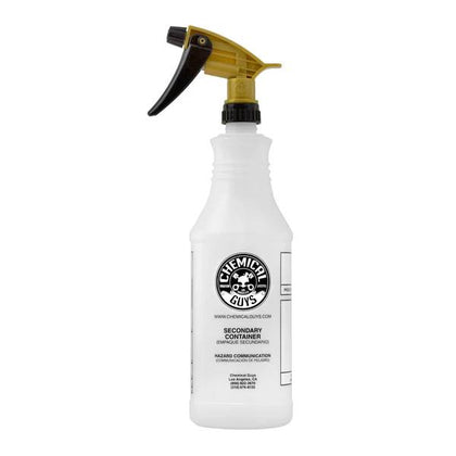 Chemical Guys Acid Resistant Gold Standard Trigger Sprayer (32 oz)