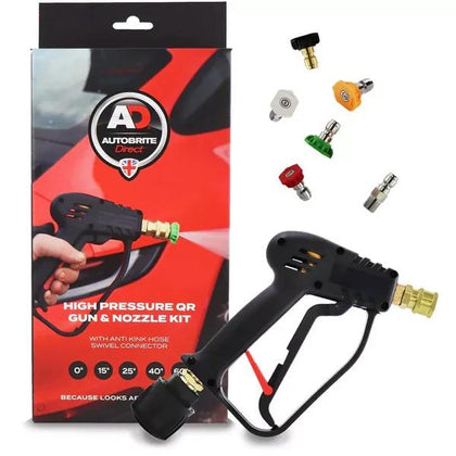 Autobrite Direct High Pressure Gun & Rinse Nozzle Kit (Karcher K Series)
