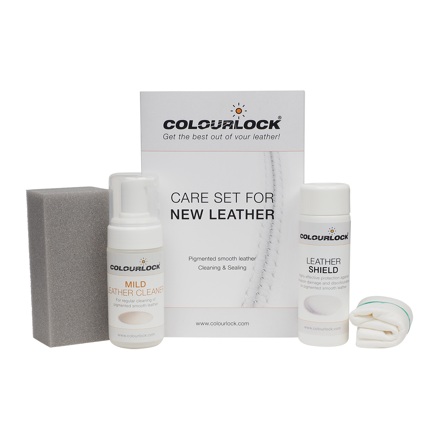 Colourlock Mild Leather Cleaner & Leather Shield Kit