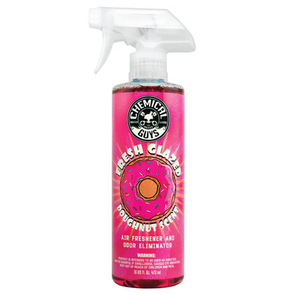 Chemical Guys Fresh Glazed Doughnut Premium Scent Air Freshener and Odor Eliminator 16oz