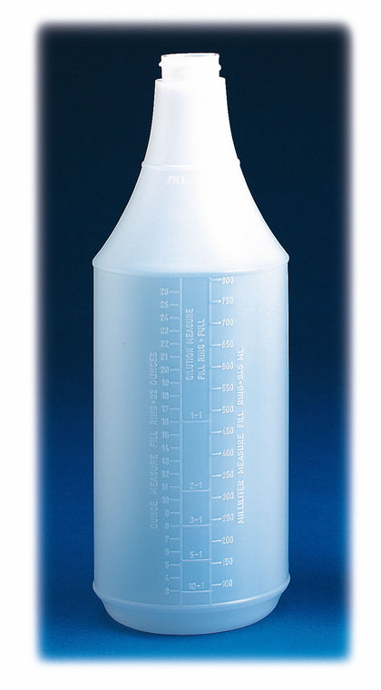 Empty Pro Spray Bottle With Dilution Markings (947ml)