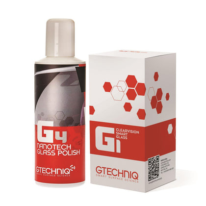 Gtechniq G1 and G4 Clear Vision Screen Kit 15ml