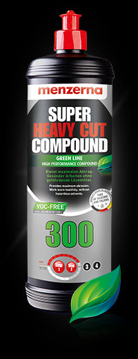 Menzerna Super Heavy Cut Compound 300 GREEN LINE (VOC-Free)