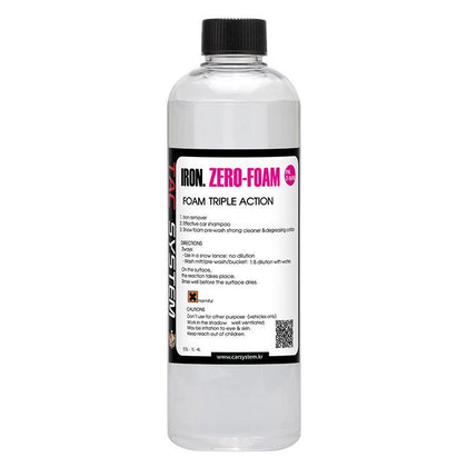 TAC System Iron Zero Snow Foam 500ml Pre Wash/Shampoo - pH Neutral