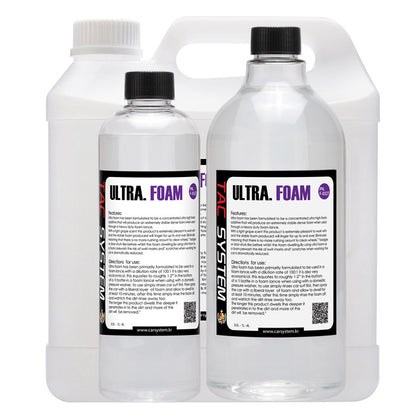 TAC System Ultra Snow Foam Pre Wash/Shampoo - pH Neutral, Deep Cleaning Power