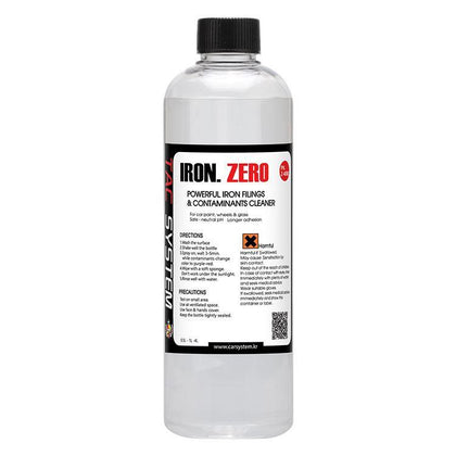 TAC System Iron Zero 500ml - pH Neutral, De-Ironiser, Brake Dust and Fallout Remover