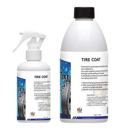TAC System Tire Coat - Polymer Resin Based Durable Tyre Dressing