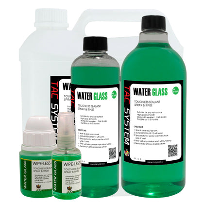 TAC System Water Glass - Touchless Silica Spray and Rinse Sealant