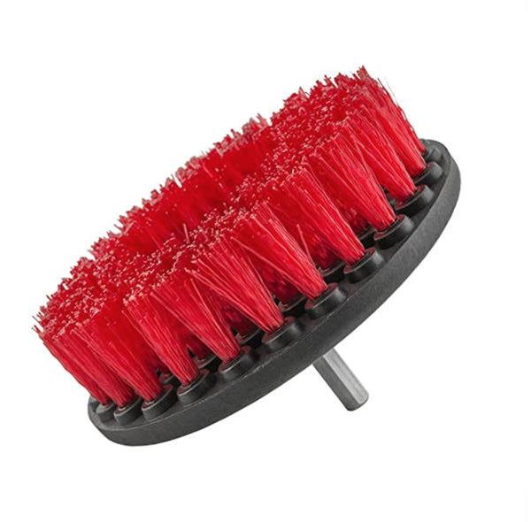 Rotary Carpet & Upholstery Medium Bristle Brush Set of 4 - For Corded