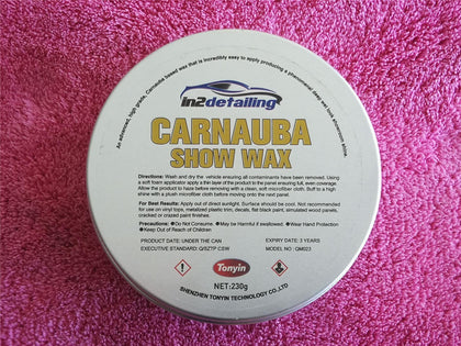 in2Detailing Carnauba Show Wax 200g