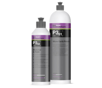 Koch Chemie P3.01 Micro Cut and Finishing Polish, with Carnauba Wax